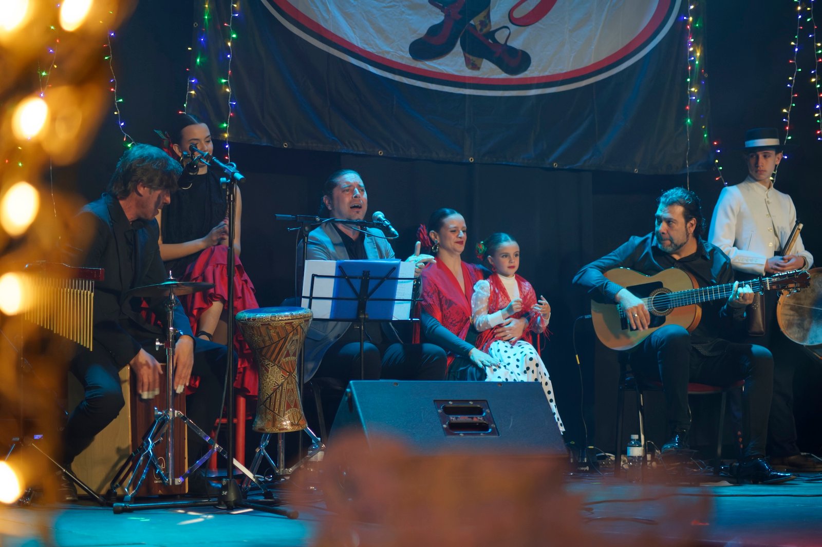 Flamenco con músicos